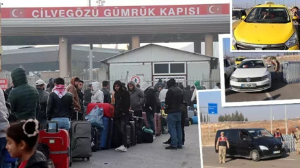 Hatay’ın Cilvegözü Sınır Kapısı’nda Suriyeliler geçiş için yoğunluk oluşturdu