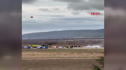 Ispartada askeri helikopter düştü Olay yerinden ilk görüntüler