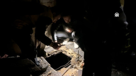 Sednayada gizli bölme iddialarını araştıran ekiplerin çalışmaları görüntülendi