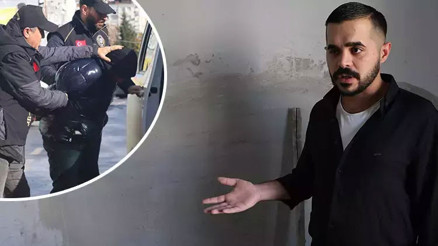 İzmirde duvar kırıp çeyizi çalan komşu kıskıvrak yakalandı