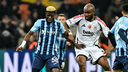 Adana Demirsporda Maestro, Beşiktaş maçının devre arasında kardeşinin ölüm haberini aldı ama maça devam etti