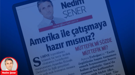 Dört yıl önceki yazımın başlığı: Amerika ile çatışmaya hazır mısınız