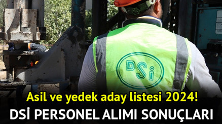 DSİ 515 işçi alımı kura sonuçları yayımlandı mı, nasıl öğrenilir DSİ personel alımı asil ve yedek adaylar listesi 2024
