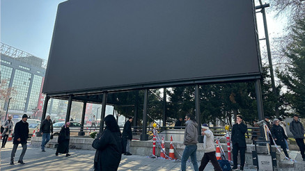 Ankaradaki tepki çeken pano hakkında inceleme başlatıldı