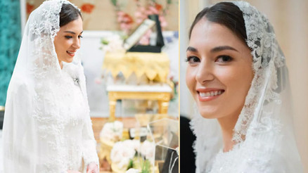 Yılın düğünü... Yılın gelini... Kocasıyla biberonla süt içtiği günlerde tanışmış