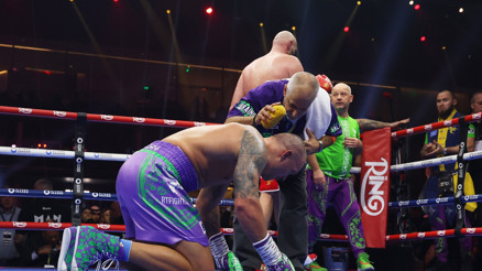 Oleksandr Usyk - Tyson Fury maçından objektiflere yansıyanlar