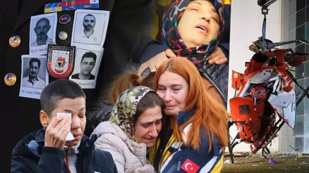 Muğla’daki helikopter kazasında hayatını kaybeden sağlık çalışanları için tören düzenlendi