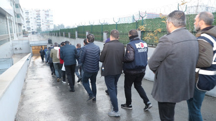 Mersindeki rüşvet çarkında 91 kişi tutuklandı