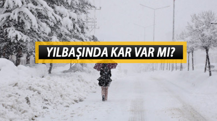 İstanbula kar ne zaman yağacak Yılbaşında kar var mı Tarih verildi İşte Meteoroloji hava durumu raporu