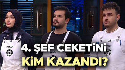 MASTERCHEF 4. CEKETİ KİM KAZANDI 25 ARALIK 2024 | Dün akşam MasterChef son bölümde ceketi kim giydi, şef önlüğünü kim aldı, Semih mi Beyza mı kazandı İşte en yüksek puanı alan yarışmacı MASTERCHEF 4. CEKETİ KİM KAZANDI 25 ARALIK 2024 | Dün akşam MasterChef son bölümde ceketi kim giydi, şef önlüğünü kim aldı, Semih mi Beyza mı kazandı İşte en yüksek puanı alan yarışmacı