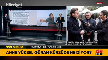 Anne Yüksel Güran ifade verdi Anne Yüksel Güran ifade verdi