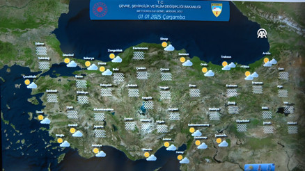 Yurt genelinde yeni yılın ilk hafta sonu yağışlı geçecek