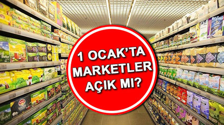 Bugün marketler açık mı, kapalı mı | 1 Ocak Çarşamba ve yılbaşı ertesi marketler saat kaçta açılıyor, kaça kadar açık (A101, BİM, ŞOK, Migros çalışma saatleri ve günleri)