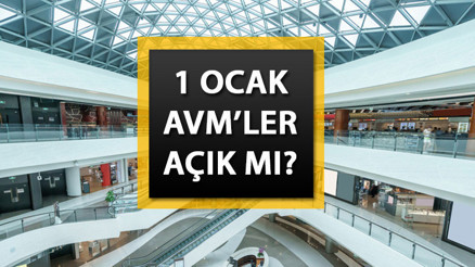 Bugün AVMler açık mı 1 Ocak Çarşamba AVMler saat kaçta açılıyor, kaça kadar açık Alışveriş merkezleri çalışma saatleri 2025 Bugün AVMler açık mı 1 Ocak Çarşamba AVMler saat kaçta açılıyor, kaça kadar açık Alışveriş merkezleri çalışma saatleri 2025