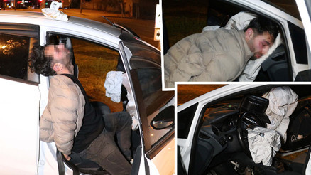 Gözünü açınca Ben neredeyim diye sordu... Cevabını aldıktan sonra 100 bin lira ceza yedi