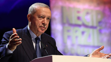 Son dakika: Necip Fazıl Ödülleri Töreni... Cumhurbaşkanı Erdoğan: Ayasofya’yı açmak bize nasip oldu
