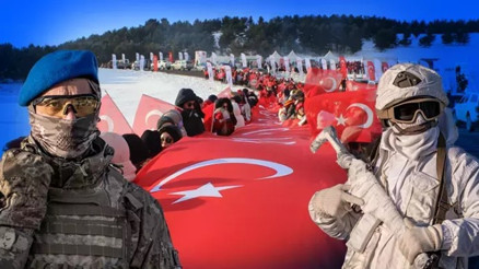 Sarıkamış Harekatı’nın 110. yılında binlerce kişiyle anma yürüyüşü