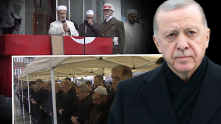 Kıbrıs Gazisi Muhammet Karslıya veda... Cenaze törenine Cumhurbaşkanı Erdoğan da katıldı