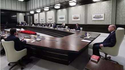 Cumhurbaşkanlığı Erdoğan başkanlığında yılın ilk Kabine Toplantısı