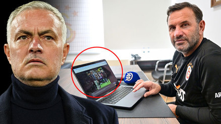 Galatasaray Teknik Direktörü Okan Buruk, Mourinholu fotoğrafı seçti: Çok ses getirdi