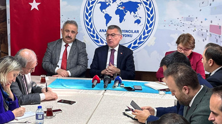 DEM Parti heyeti ile görüşme... AK Partili Güler: Öcalana af gibi bir konu gündemimizde yok