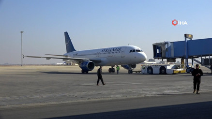 Şam Uluslararası Havalimanı’ndan ilk dış hat uçağı havalandı