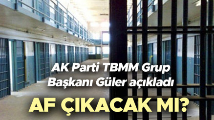 AF ÇIKACAK MI SON DAKİKA HABERLERİ (9 OCAK 2025 Son durum): Cezaevindeki mahkumlara af var mı 2025, genel af gelecek mi 10. Yargı Paketi içeriği neler AK Partili Gülerden ceza infaz yasası açıklaması