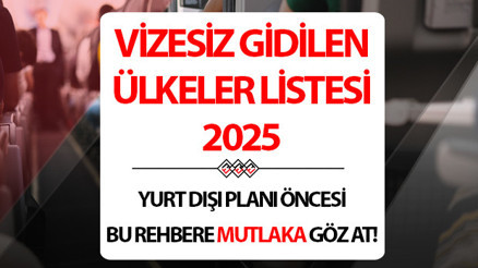 VİZESİZ ÜLKELER 2025: Tam liste (Detaylı rota önerisi).. Vizesiz gidilecek ülkeler ve verilen vize süreleri