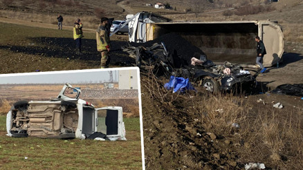 Ankara ve Mardinde feci kaza 5 kişi hayatını kaybetti