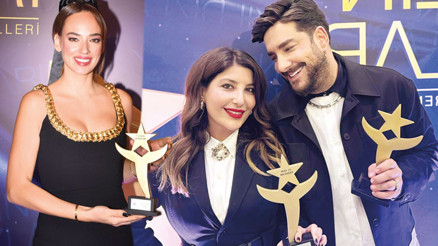 Yılın yıldızları ödüllendi