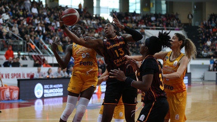 Galatasaray Çağdaş Faktoring deplasmanda kazandı