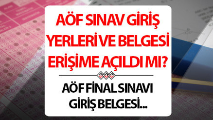 AÖF SINAV GİRİŞ YERLERİ GÖRÜNTÜLEME EKRANI: AÖF sınav giriş belgesi yayımlandı mı AÖF SINAV GİRİŞ YERLERİ GÖRÜNTÜLEME EKRANI: AÖF sınav giriş belgesi yayımlandı mı