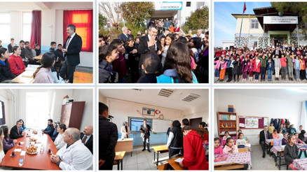 Bakan Tekin’den köy okullarına sürpriz