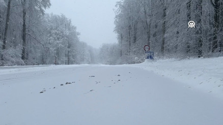Edirne, Tekirdağ ve Kırklarelinde kar yağışı