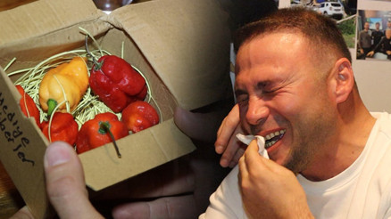 Rekorlar kitabına gireni sipariş verdiler: Öyle etkili ki, tutarken eldiven kullandılar... Yiyen kendini sokağa attı