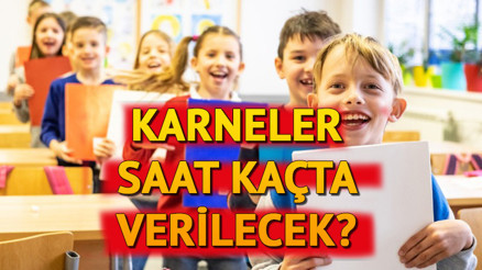 KARNELER SAAT KAÇTA VERİLECEK 2025 Karne günü dağıtım saatleri 2025 MEB İlkokul, ortaokul, lise 1. dönem sömestr tatili karneler ne zaman dağıtılacak