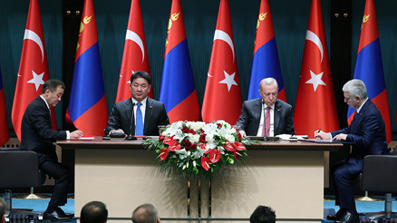 Türkiye ve Moğolistan arasında 10 anlaşma imzalandı