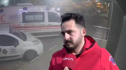 Gaziosmanpaşa’da ambulansa silahlı saldırı kamerada