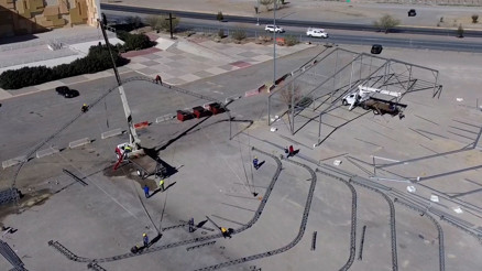 Meksika’da sınır dışı edilenler için geçici barınaklar kurulmaya başlandı Meksika’da sınır dışı edilenler için geçici barınaklar kurulmaya başlandı