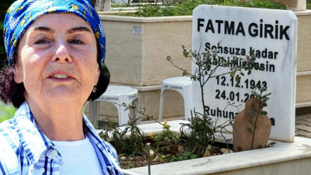 Fatma Girik, mezarı başında anıldı:  Herkese ışık tutan bir sanatçıydı
