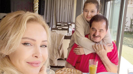 Eski eşler yemekte buluştu... Elif Ada babasının kopyası