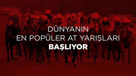 At yarışlarının Şampiyonlar Ligi naklen D-Smartta