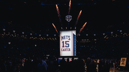 Brooklyn Nets, Vince Carterın formasını emekli etti