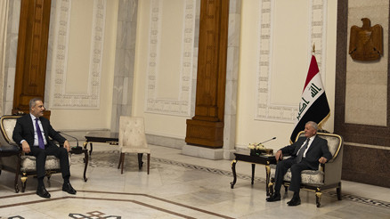 Dışişleri Bakanı Hakan Fidandan Irakta diplomasi trafiği