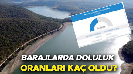 Baraj doluluk oranları İSKİ 28 Ocak 2025 güncel | İstanbul barajlarında doluluk oranı ne kadar, su seviyesi yüzde kaç oldu İşte son veriler