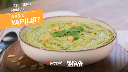 Fesleğenli humus tarifi | Mucize Lezzetler