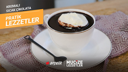 Kremalı sıcak çikolata tarifi | Mucize Lezzetler