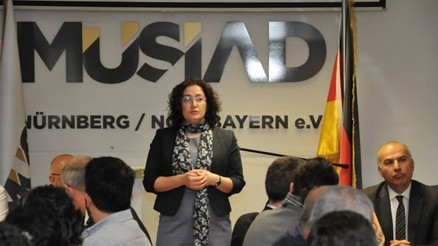 Nürnberg Oyuncak Fuarı’na gelen iş insanları MÜSİAD’ın misafiri oldu