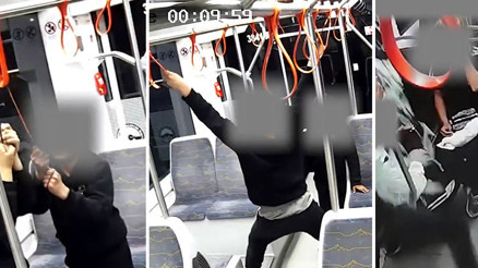 Kayseride tramvaylara zarar veren yolcular kamerada  Büyükşehir Belediye Başkanı Memduh Büyükkılıçtan tepki