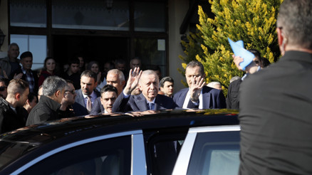 Cumhurbaşkanı Erdoğan, cuma namazını İbradıda kıldı